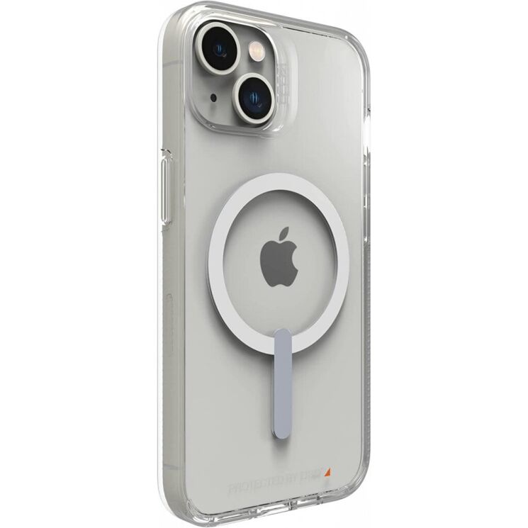 Захисний чохол Gear4 Crystal Palace Snap MagSafe для Apple iPhone 14 - Clear: фото 3 з 15