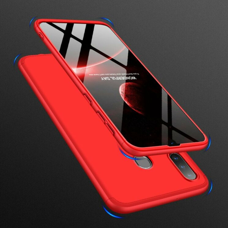 Захисний чохол GKK Double Dip Case для Samsung Galaxy M30 (M305) / A40s - Red: фото 3 з 9