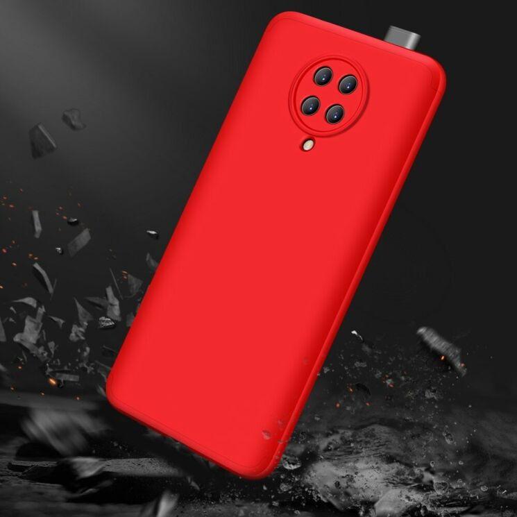 Защитный чехол GKK Double Dip Case для Xiaomi Poco F2 Pro / Redmi K30 Pro - Red: фото 7 из 8