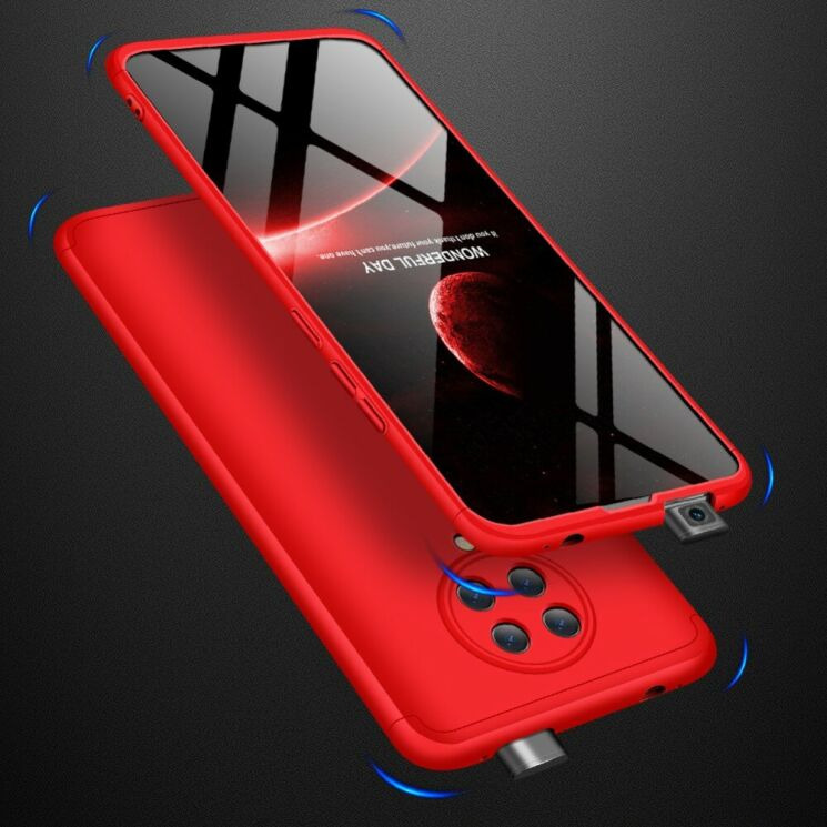 Защитный чехол GKK Double Dip Case для Xiaomi Poco F2 Pro / Redmi K30 Pro - Red: фото 3 из 8