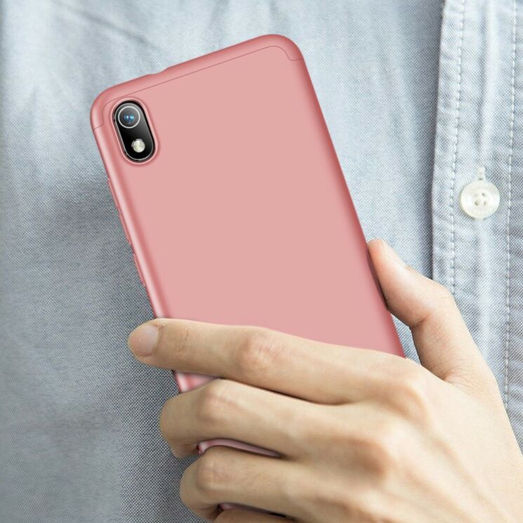 Захисний чохол GKK Double Dip Case для Xiaomi Redmi 7A - Rose Gold: фото 3 з 13