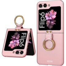 Защитный чехол GKK Ring Holder для Samsung Galaxy Flip 6 - Pink: фото 1 из 7