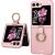 Защитный чехол GKK Ring Holder для Samsung Galaxy Flip 6 - Pink: фото 1 из 7