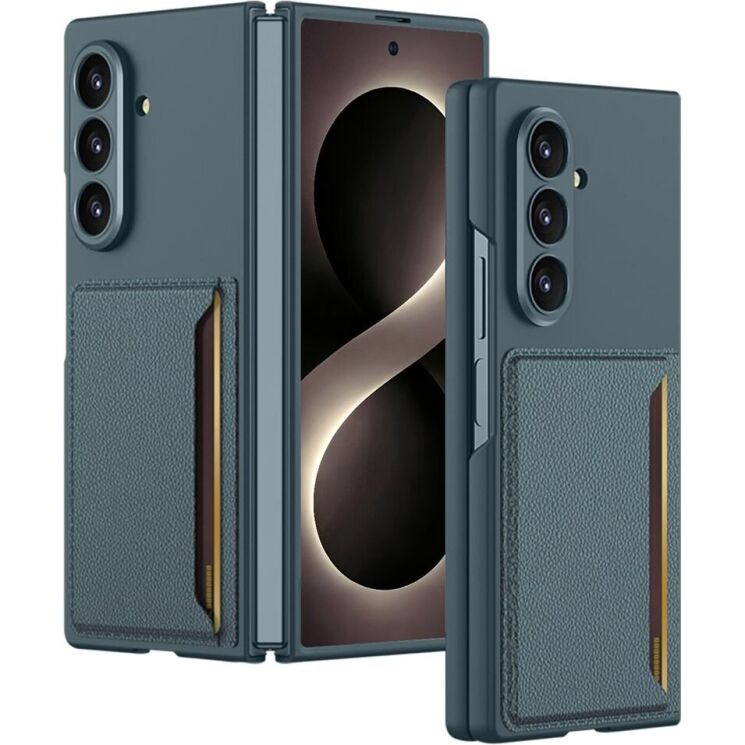 Захисний чохол GKK Slim Holder для Samsung Galaxy Fold 8 Ultra - Green: фото 1 з 8