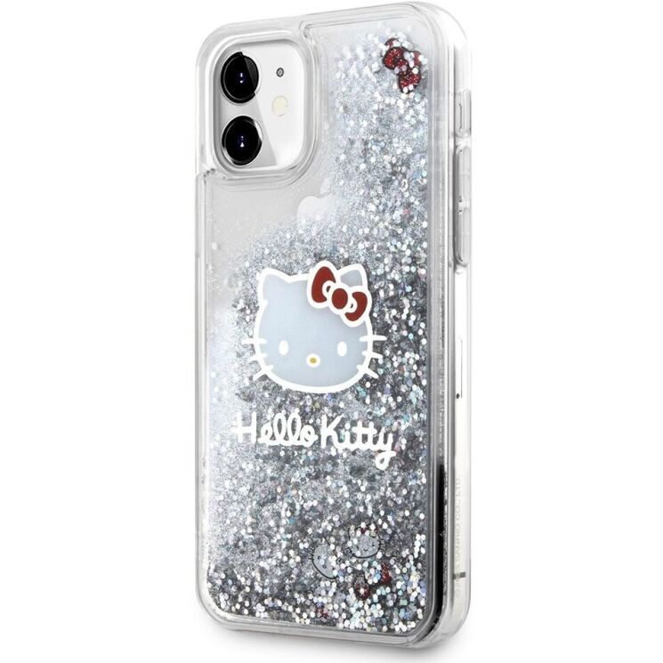 Захисний чохол Hello Kitty Liquid Glitter для Apple iPhone 11 - Transparent: фото 3 з 8