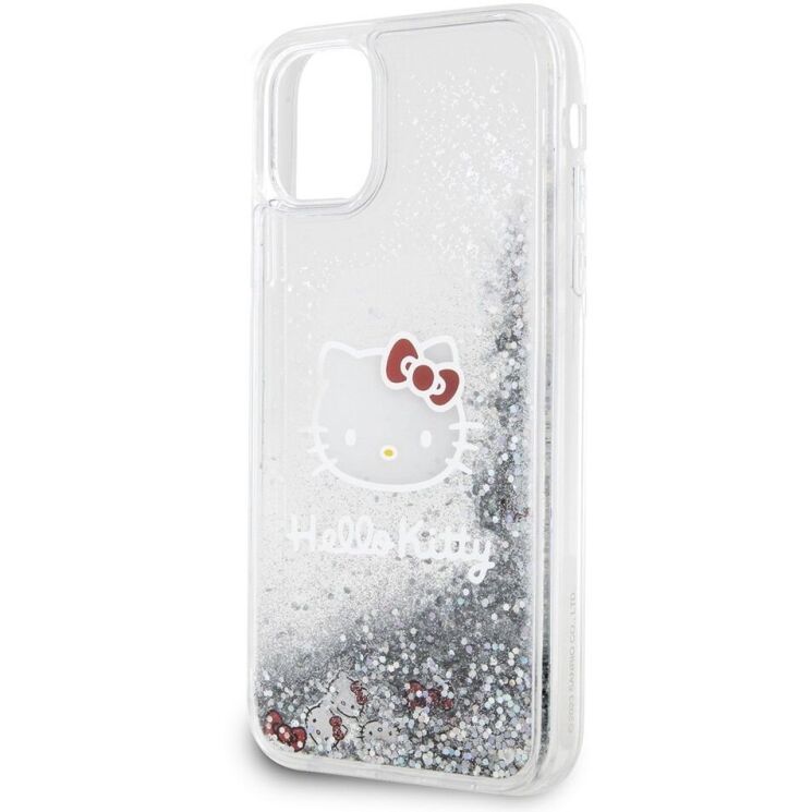Захисний чохол Hello Kitty Liquid Glitter для Apple iPhone 11 - Transparent: фото 6 з 8