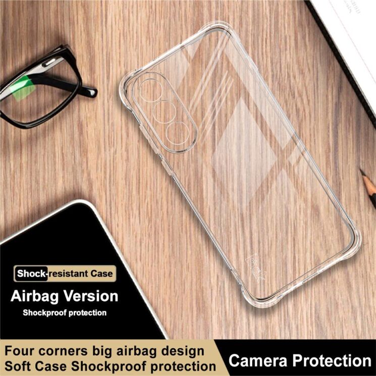 Захисний чохол IMAK Airbag MAX Case для OnePlus Nord 5 / Ace 5 Ultra - Transparent: фото 6 з 9