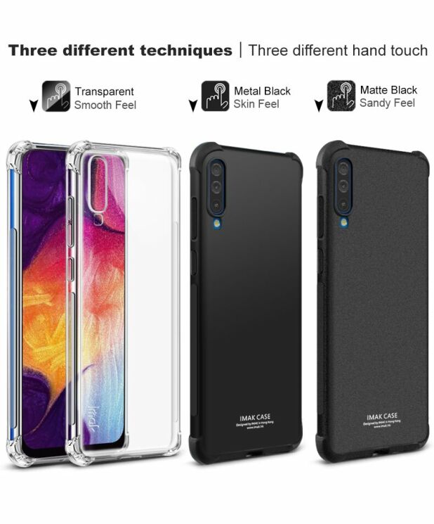 Защитный чехол IMAK Airbag MAX Case для Samsung Galaxy A70 (A705) - Matte Black (227116B) Защитный чехол IMAK Airbag MAX Case для Samsung Galaxy A70 (A705) - Matte Black: фото 7 из 13
