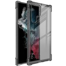 Захисний чохол IMAK Airbag MAX Case для Samsung Galaxy S22 Ultra (S908) - Transparent Black: фото 1 з 11