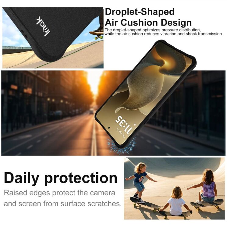 Защитный чехол IMAK Airbag Sand Case для Motorola Signature - Matte Black: фото 6 из 9