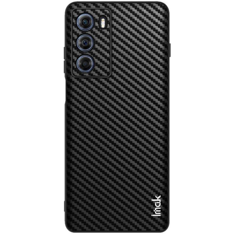 Захисний чохол IMAK LX-5 Series для Motorola Moto G200 - Carbon Fiber Texture: фото 3 з 13