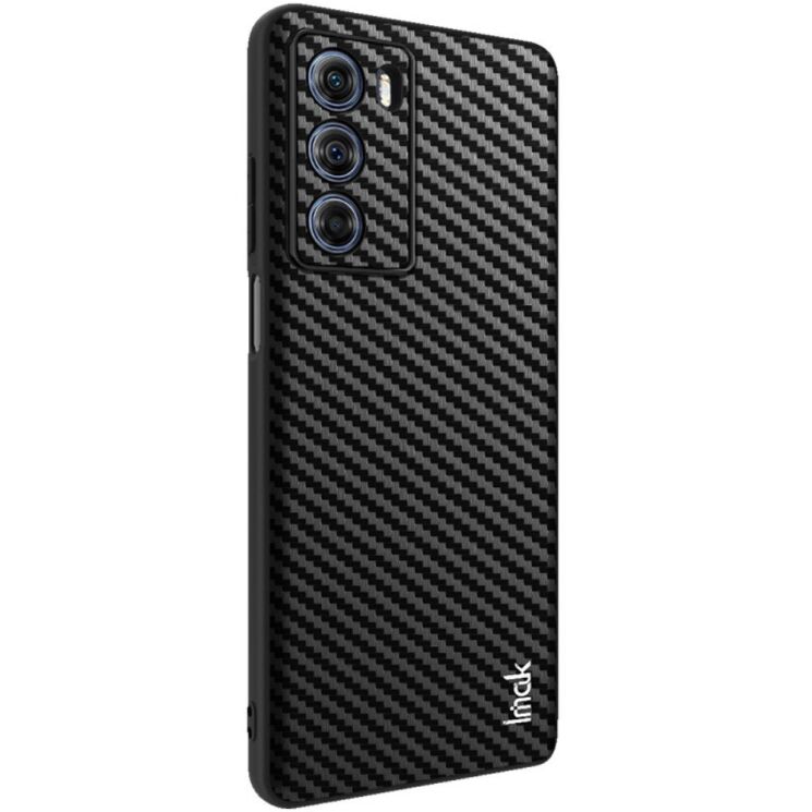 Захисний чохол IMAK LX-5 Series для Motorola Moto G200 - Carbon Fiber Texture: фото 4 з 13