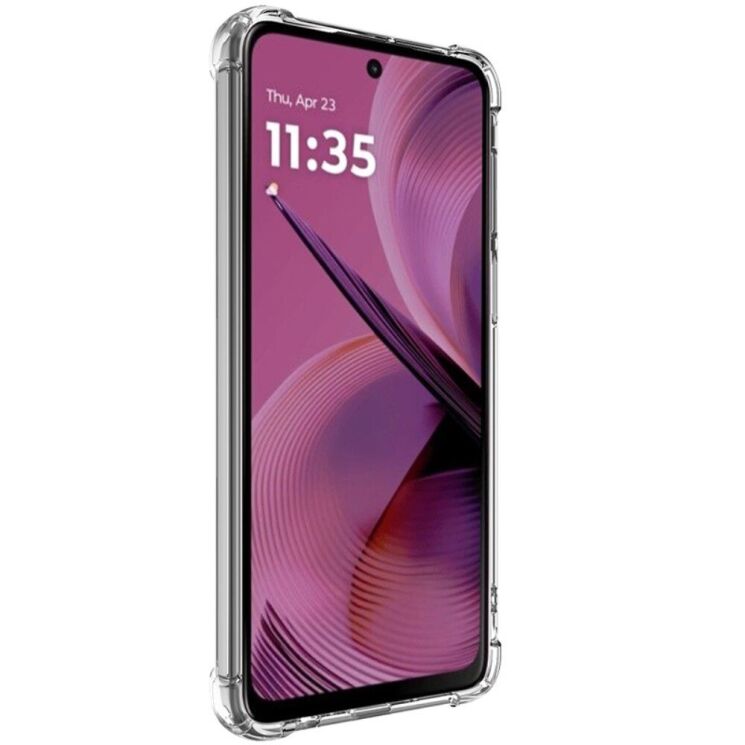 Захисний чохол IMAK Space Shield для Motorola Moto G35 - Transparent: фото 2 з 7