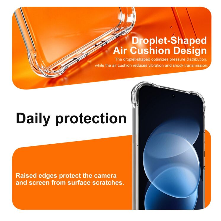 Захисний чохол IMAK Space Shield MagSafe для Xiaomi Redmi Note 17 Pro - Transparent: фото 9 з 12