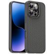 Защитный чехол IPAKY Carbon Fiber для Apple iPhone 16 Pro Max - Grey (360437H)