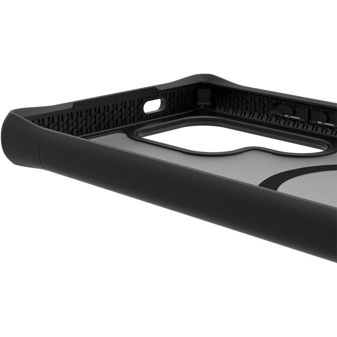 Захисний чохол ItSkins Hybrid R Frost with MagSafe для Samsung Galaxy S24 Ultra (S928) SGGB-HMFRT-BLCK - Black: фото 5 з 7