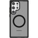 Захисний чохол ItSkins Hybrid R Frost with MagSafe для Samsung Galaxy S24 Ultra (S928) SGGB-HMFRT-BLCK - Black (375850B). Фото 1 з 7