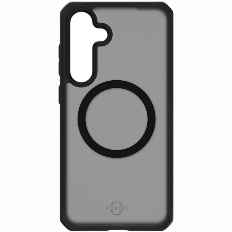 Защитный чехол ItSkins Hybrid R Solid with MagSafe для Samsung Galaxy S24 (S921) SGBP-HRSMA-PBTR - Transparent / Black (411701B) Защитный чехол ItSkins Hybrid R Solid with MagSafe для Samsung Galaxy S24 (S921) SGBP-HRSMA-PBTR - Transparent / Black: фото 3 из 8