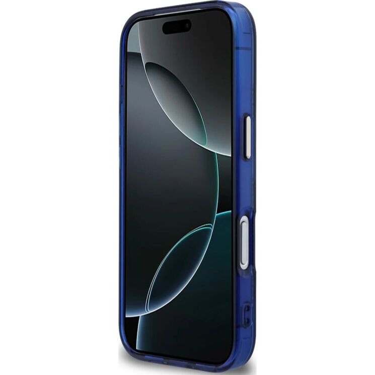 Захисний чохол Karl Lagerfeld IML K Head Logo MagSafe для iPhone 17 Pro (KLHMP17L5HTMKHDB) - Blue: фото 5 з 8