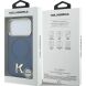 Захисний чохол Karl Lagerfeld IML K Head Logo MagSafe для iPhone 17 Pro (KLHMP17L5HTMKHDB) - Blue (403274L). Фото 8 з 8