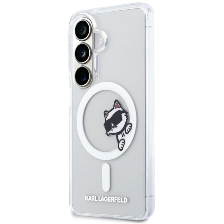 Защитный чехол Karl Lagerfeld IML Peekaboo MagSafe для Samsung Galaxy S26 (KLHMS26S6HCPSCT) - Clear (412001P) Защитный чехол Karl Lagerfeld IML Peekaboo MagSafe для Samsung Galaxy S26 (KLHMS26S6HCPSCT) - Clear: фото 2 из 8