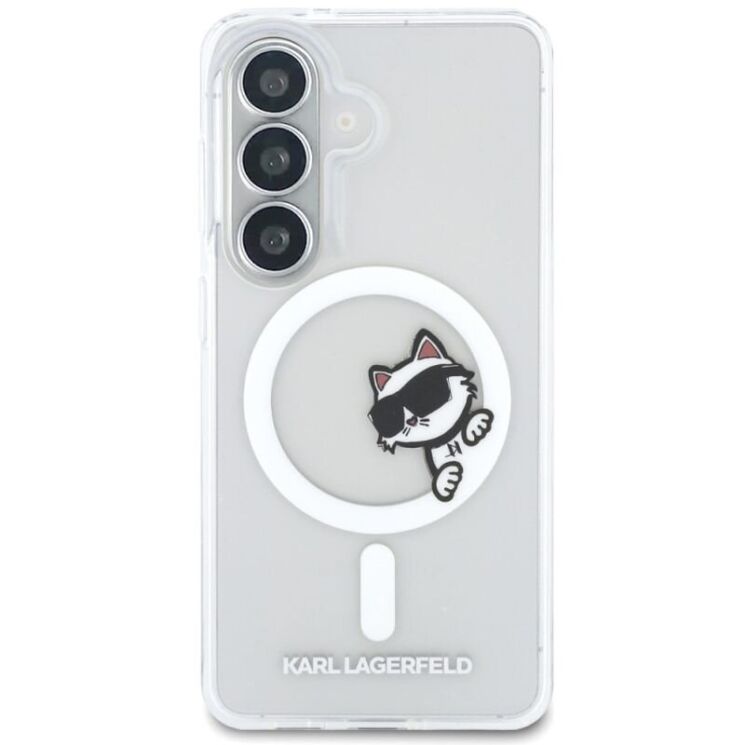 Защитный чехол Karl Lagerfeld IML Peekaboo MagSafe для Samsung Galaxy S26 (KLHMS26S6HCPSCT) - Clear (412001P) Защитный чехол Karl Lagerfeld IML Peekaboo MagSafe для Samsung Galaxy S26 (KLHMS26S6HCPSCT) - Clear: фото 3 из 8