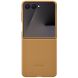 Защитный чехол Kindsuit Case для Samsung Galaxy Flip 7 (EF-VF766PAEGUA) - Camel (383921A). Фото 1 из 6