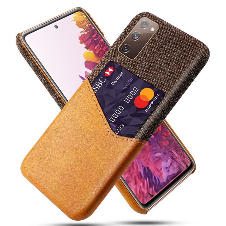 Защитный чехол KSQ Business Pocket для Samsung Galaxy S20 FE (G780) - Brown: фото 1 из 4
