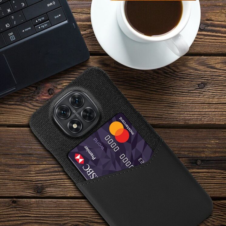 Защитный чехол KSQ Business Pocket для Xiaomi Redmi Note 14 Pro 5G - Black: фото 4 из 4