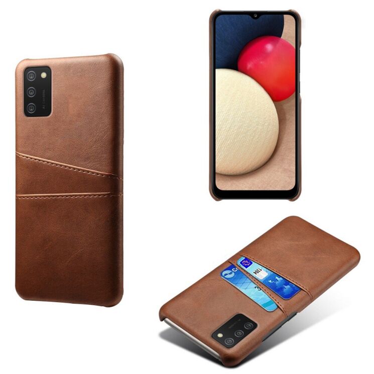 Защитный чехол KSQ Pocket Case для Samsung Galaxy A02s (A025) - Brown: фото 4 из 7