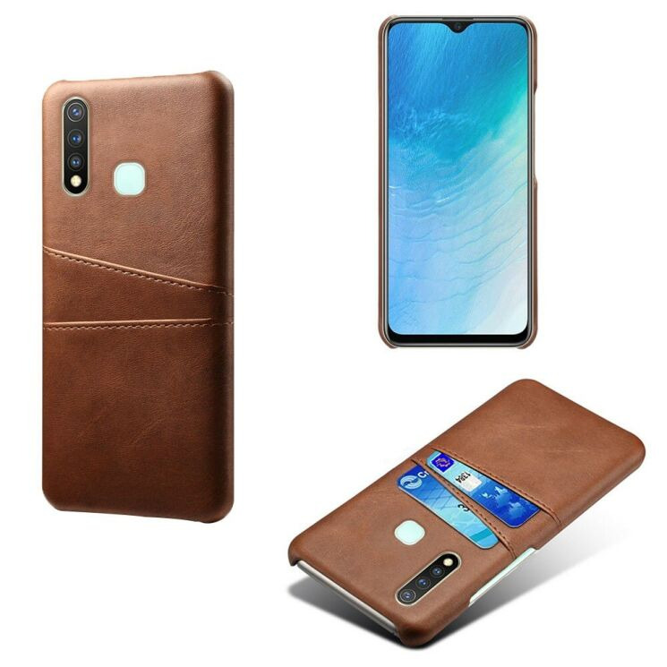 Захисний чохол KSQ Pocket Case для VIVO Y19 - Brown: фото 1 з 5