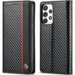 Защитный чехол LC.IMEEKE Carbon Fiber для Samsung Galaxy A52 (A525) / A52s (A528) - Vertical Stripe (273948B)