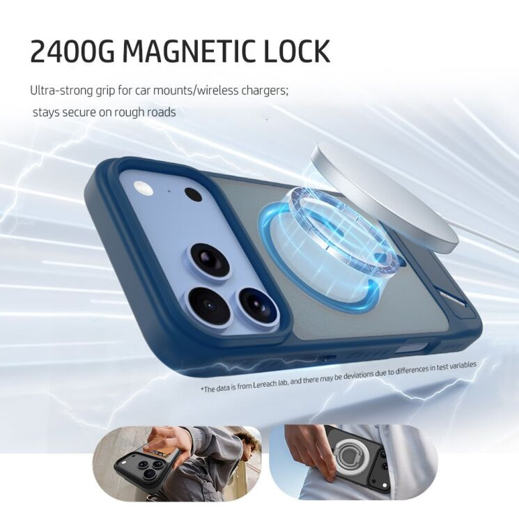 Захисний чохол LEREACH Le-Chic Series для iPhone 18 Pro Max / 17 Pro Max - Grey (423852H) Захисний чохол LEREACH Le-Chic Series для iPhone 18 Pro Max / 17 Pro Max - Grey: фото 13 з 18