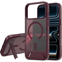 Захисний чохол LEREACH Le-Chic Series для iPhone 18 Pro Max / 17 Pro Max - Dark Cherry: фото 1 з 18