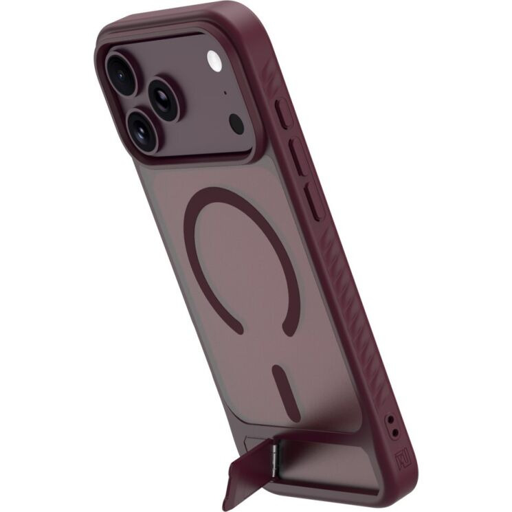 Захисний чохол LEREACH Le-Chic Series для iPhone 18 Pro Max / 17 Pro Max - Dark Cherry: фото 2 з 18