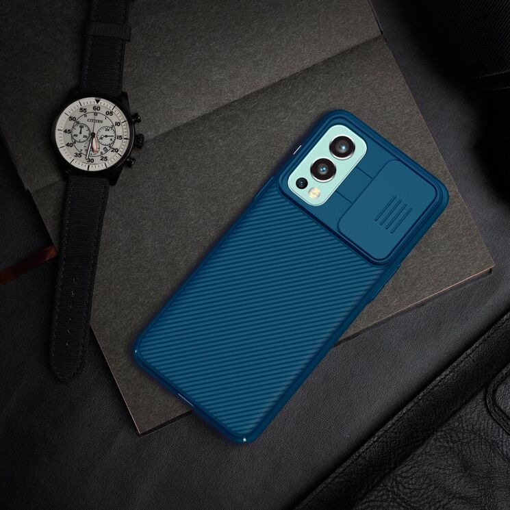 Захисний чохол NILLKIN CamShield Case для OnePlus Nord 2 - Black: фото 17 з 19