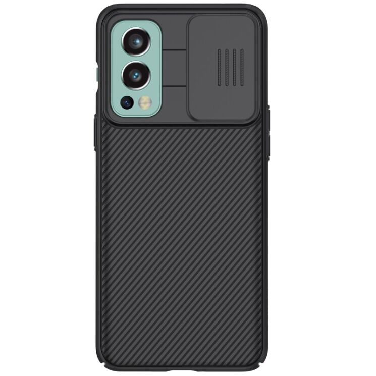 Захисний чохол NILLKIN CamShield Case для OnePlus Nord 2 - Black: фото 1 з 19