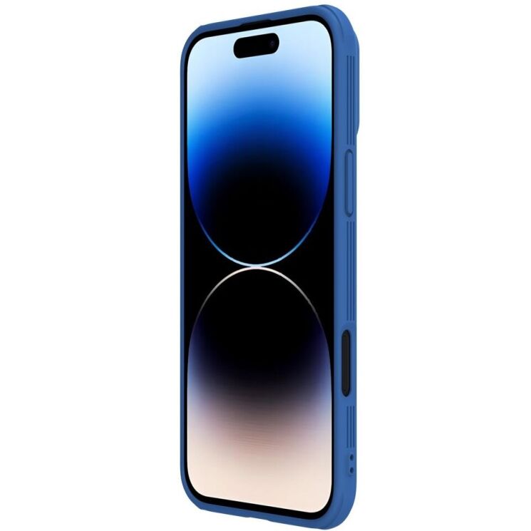 Защитный чехол NILLKIN CamShield Pro для Apple iPhone 16 Pro Max - Blue: фото 4 из 17