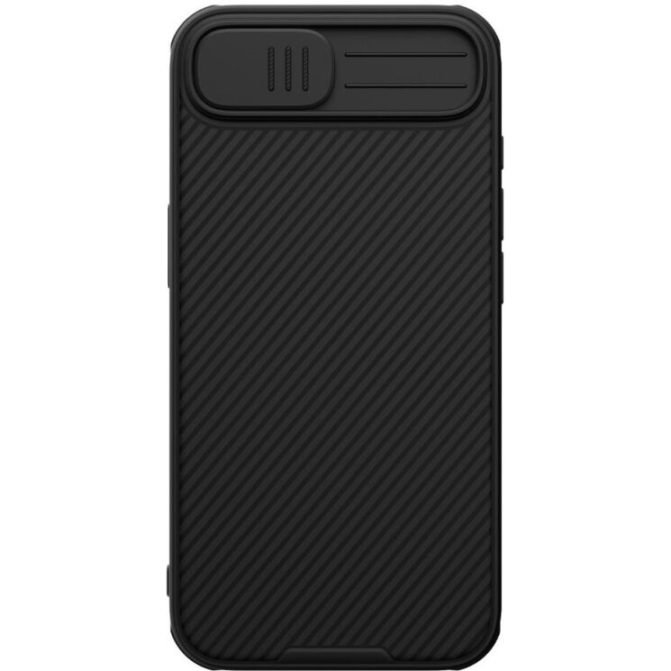 Защитный чехол NILLKIN CamShield Pro для Apple iPhone 16e - Black: фото 1 из 11