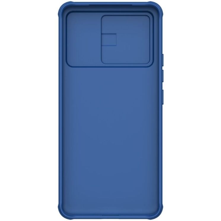 Защитный чехол NILLKIN CamShield Pro для Xiaomi Poco F6 Pro - Blue: фото 3 из 11
