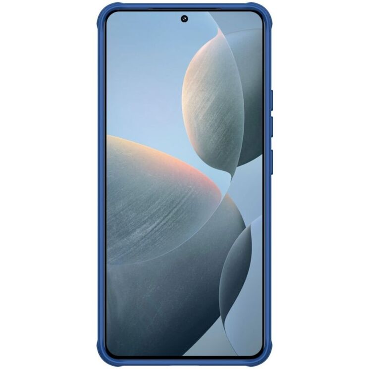 Защитный чехол NILLKIN CamShield Pro для Xiaomi Poco F6 Pro - Blue: фото 2 из 11