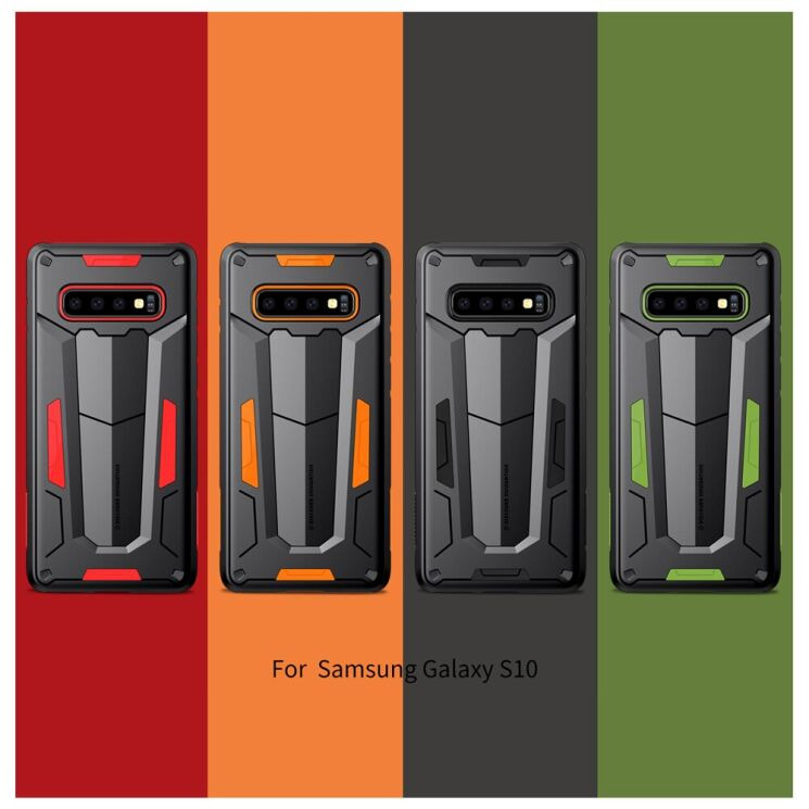 Защитный чехол NILLKIN Defender II для Samsung Galaxy S10 (G973) - Orange (216654O) Защитный чехол NILLKIN Defender II для Samsung Galaxy S10 (G973) - Orange: фото 6 из 15