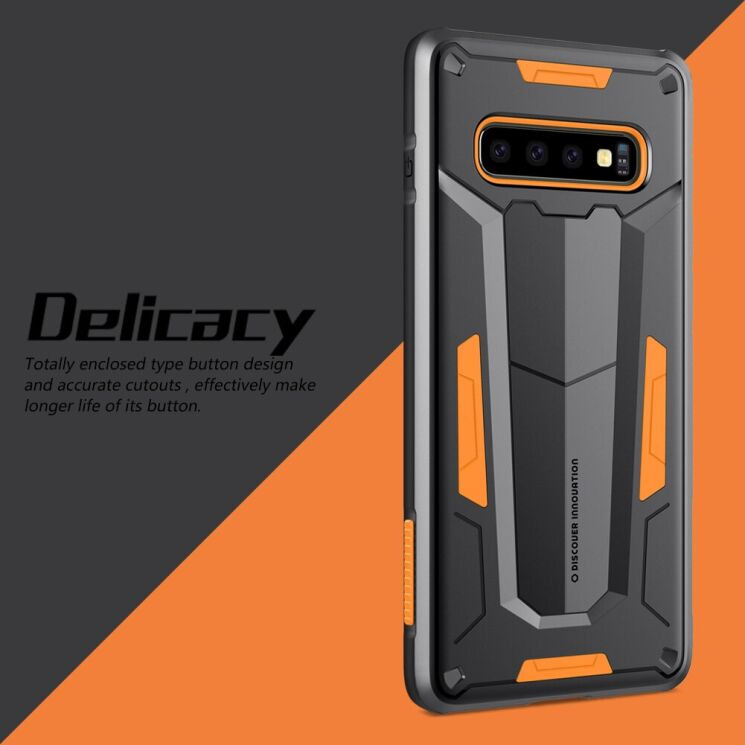 Защитный чехол NILLKIN Defender II для Samsung Galaxy S10 (G973) - Orange (216654O) Защитный чехол NILLKIN Defender II для Samsung Galaxy S10 (G973) - Orange: фото 9 из 15