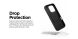 Защитный чехол Nomad Modern Leather Case для Apple iPhone 16 Pro (NM01697985) - Black (380004B). Фото 11 из 12