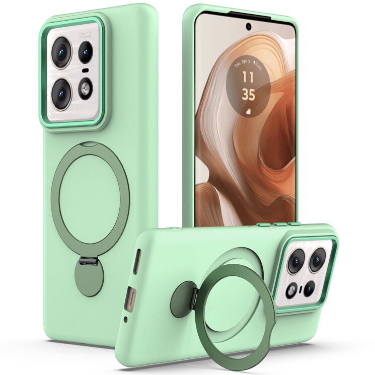 Захисний чохол Reframe Draco Casе для Motorola Edge 50 Pro - Green: фото 1 з 8