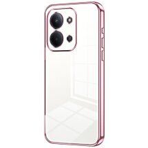 Защитный чехол Reframe Electroplating Frame для Xiaomi Redmi 15C / Poco C85 - Pink: фото 1 из 7