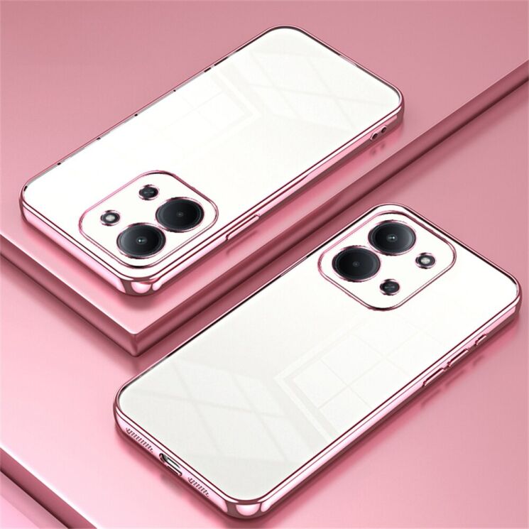 Защитный чехол Reframe Electroplating Frame для Xiaomi Redmi 15C / Poco C85 - Pink (386167P) Защитный чехол Reframe Electroplating Frame для Xiaomi Redmi 15C / Poco C85 - Pink: фото 2 из 7