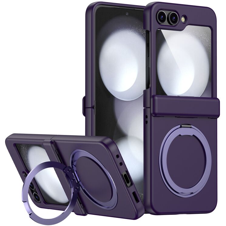 Захисний чохол Reframe Magnetic Case для Samsung Galaxy Flip 5 - Dark Purple: фото 1 з 7