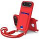 Захисний чохол Reframe Silicone Holder для Apple iPhone 17 Air - Red (387123R). Фото 1 з 7