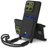 Защитный чехол Reframe Silicone Holder для Motorola Edge 70 - Black: фото 1 из 8